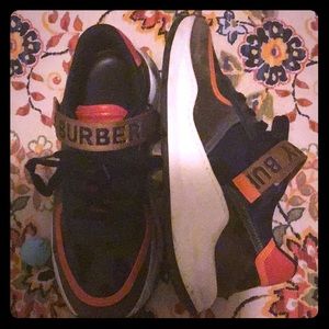 Burberry tennis shoes